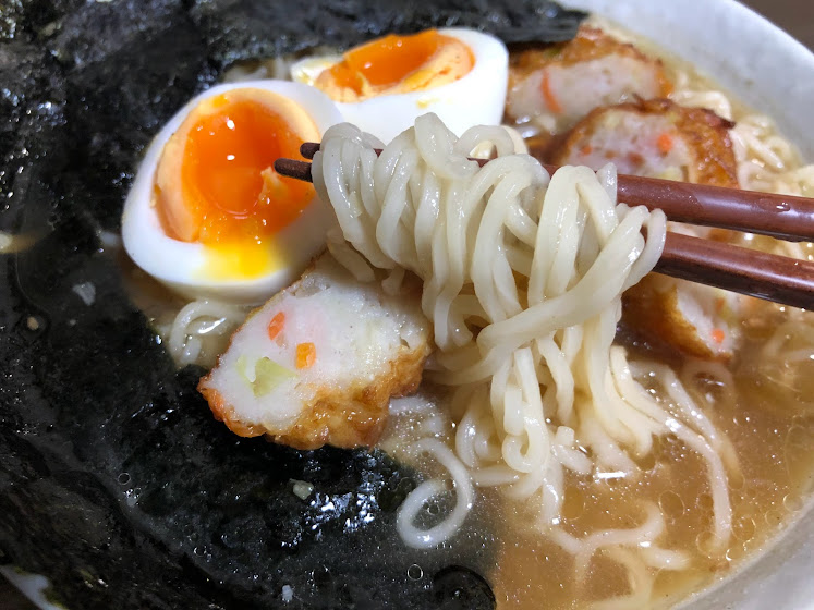 純正らーめん（桜井食品）無化調無かんすいの素朴な味 | おうちラーメン、具とかんたんレシピの100選